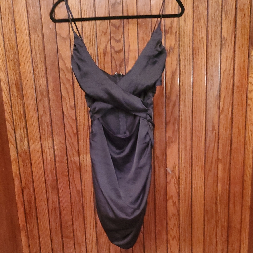 ❤️ WILD FABLE Elegant Black Sleeveless Dress